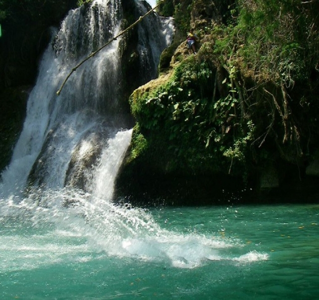 Puente de Dios cascada